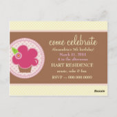 311-CUPPYCAKE-SÜSSE POSTKARTE (Rückseite)