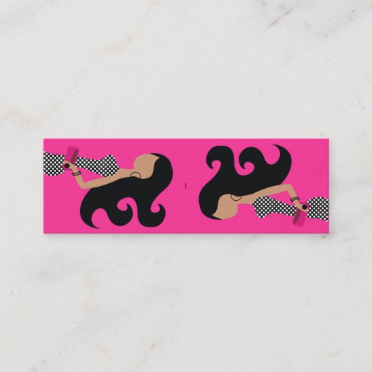 311-Custom Auftrag Loretta Mini Visitenkarte (Vorderseite)