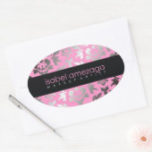 311-Custom Isabel Ovaler Aufkleber (Umschlag)