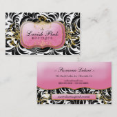 311 das verschwenderische rosa visitenkarte (Vorne/Hinten)