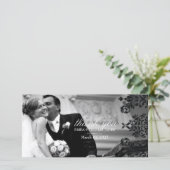 311-Dashing Damask | Black Danke Foto (Stehend Vorderseite)