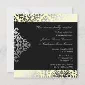 311-Dazzling Damask Buttercreme Einladung (Rückseite)