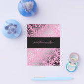311-Dazzling Damask Pink Flamingo Flyer (Einzeln)