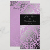 311-Dazzling Damask Wild Lila Programm (Vorne/Hinten)