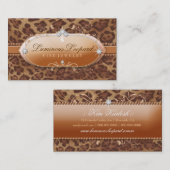 311 der leuchtende Leopard Visitenkarte (Vorne/Hinten)