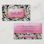 311 der verschwenderische rosa Platten-Diamant Visitenkarte (Vorne/Hinten)