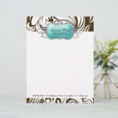 311 der verschwenderische Topaz-Leopard Briefkopf (Stehend Vorderseite)