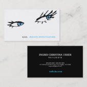 311 Detektiv-Augen Visitenkarte (Vorne/Hinten)