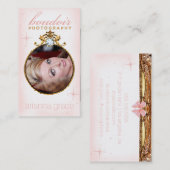 311 Diamant-Boudoir-Fotografie-Schablone Visitenkarte (Vorne/Hinten)