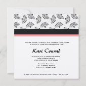 311-Diamond Geisha| Hintergrund des Lüfters Einladung (Rückseite)