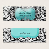 311 Die Lavish Topaz Hang Tag Business Card (Vorne & Hinten)