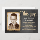 311 Dieser Typ Party der Männer zur Einladung (Vorne/Hinten)