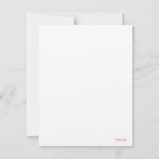 311 Disco Bachelorette Tanz-Girls Metallic Einladung (Rückseite)