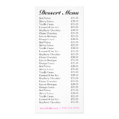 311 Dollface Nachtische Blondie punktiert Menü (Hinten)