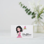 311 Dollface Nachtische Kohlie Visitenkarte (Stehend Vorderseite)