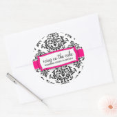 311 Eisen auf dem Kuchen - Erdbeere Runder Aufkleber (Umschlag)