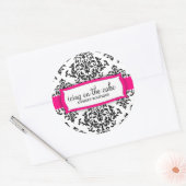 311 Eisen auf der Erdbeere Runder Aufkleber (Umschlag)