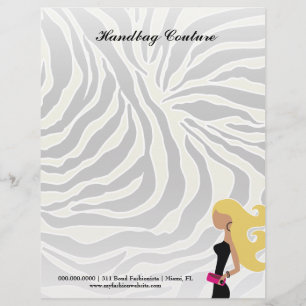 311-Fashionista Money Green Zebra   Blond Briefkopf