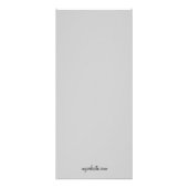 311 Fashionista Purses Gray Werbekarte (Hinten)