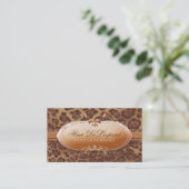 311 Fleur De Leopard mit Diamanten Visitenkarte (Stehend Vorderseite)