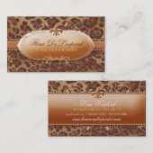 311 Fleur De Leopard Visitenkarte (Vorne/Hinten)