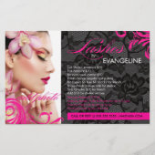 311 Flyer Pink- und Lace-Lashes (Vorne)