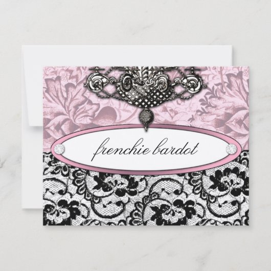311 Frenchie Boudoir Geschenkgutschein Metallic (Vorderseite)
