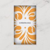 311 FRESHTASTIC ORANGEN-VISITENKARTE VISITENKARTE (Rückseite)