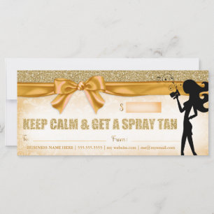 311 Geschenkgutschein Spray Tan Fashionista