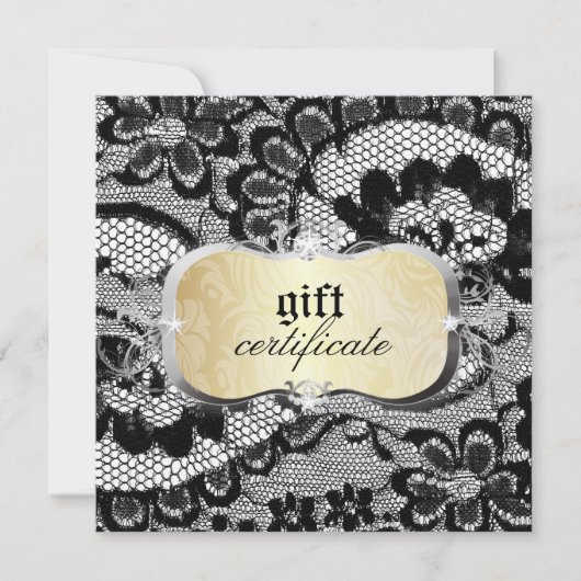 311 Geschenkgutschein von Lace De Luxe (Vorderseite)