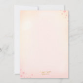 311 Glitzer Twinkle Toes Dancer Einladung (Rückseite)