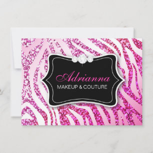 311 Glitzer Zebra Pink Geschenkgutschein