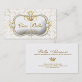 311 goldene weiße Ciao-Bella erahnen Visitenkarte (Vorne/Hinten)