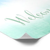 311 Hot Air Ballon Begrüßungszeichen Poster (Ecke)