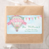 311 Hot Air Balloon Label Babydusche (Insitu)
