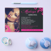 311 Hot-Rosa-Aufdruck nach Flyer (Einzeln)