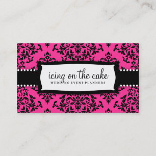 311-Icing auf dem Kuchen-Pink Visitenkarte