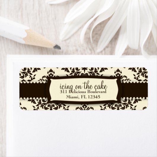 311 Icing auf der Schokoladencreme (Insitu)