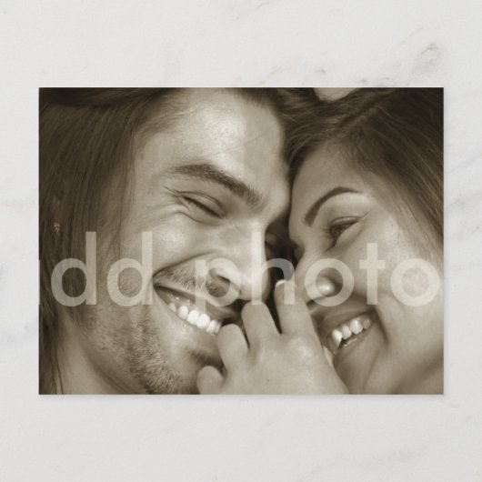 311 JAMAICAN GARDEN SAVE THE DATE ANKÜNDIGUNGSPOSTKARTE (Rückseite)