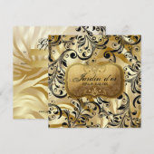 311-Jardin d'or mit Zebra Geschenkgutschein (Vorne/Hinten)