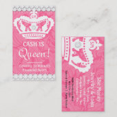 311 Kronen-Couture-Diamanten Visitenkarte (Vorne/Hinten)