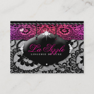 311 Lace de Luxe - mehrfarbig Visitenkarte