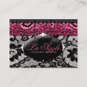 311 Lace de Luxe Pink Visitenkarte