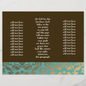 311 Ladonna Damask Aqua Topaz Broschüre (Rückseite)