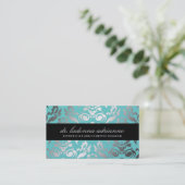 311 Ladonna DamastTopaz Visitenkarte (Stehend Vorderseite)