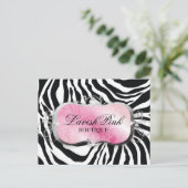 311 Lavish Pink Platter Postkarte (Stehend Vorderseite)