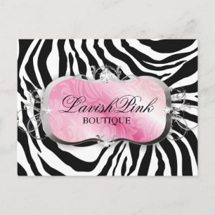 311 Lavish Pink Platter Postkarte