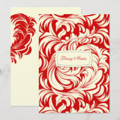 311-Lavishly Lainey Red Einladung (Vorne/Hinten)