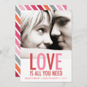 311 Liebe ist Alles, was Sie Valentin Save the Dat Save The Date (Vorne/Hinten)