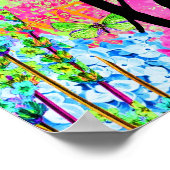 311 Liebe mit Live-Laugh-Händen Poster (Ecke)